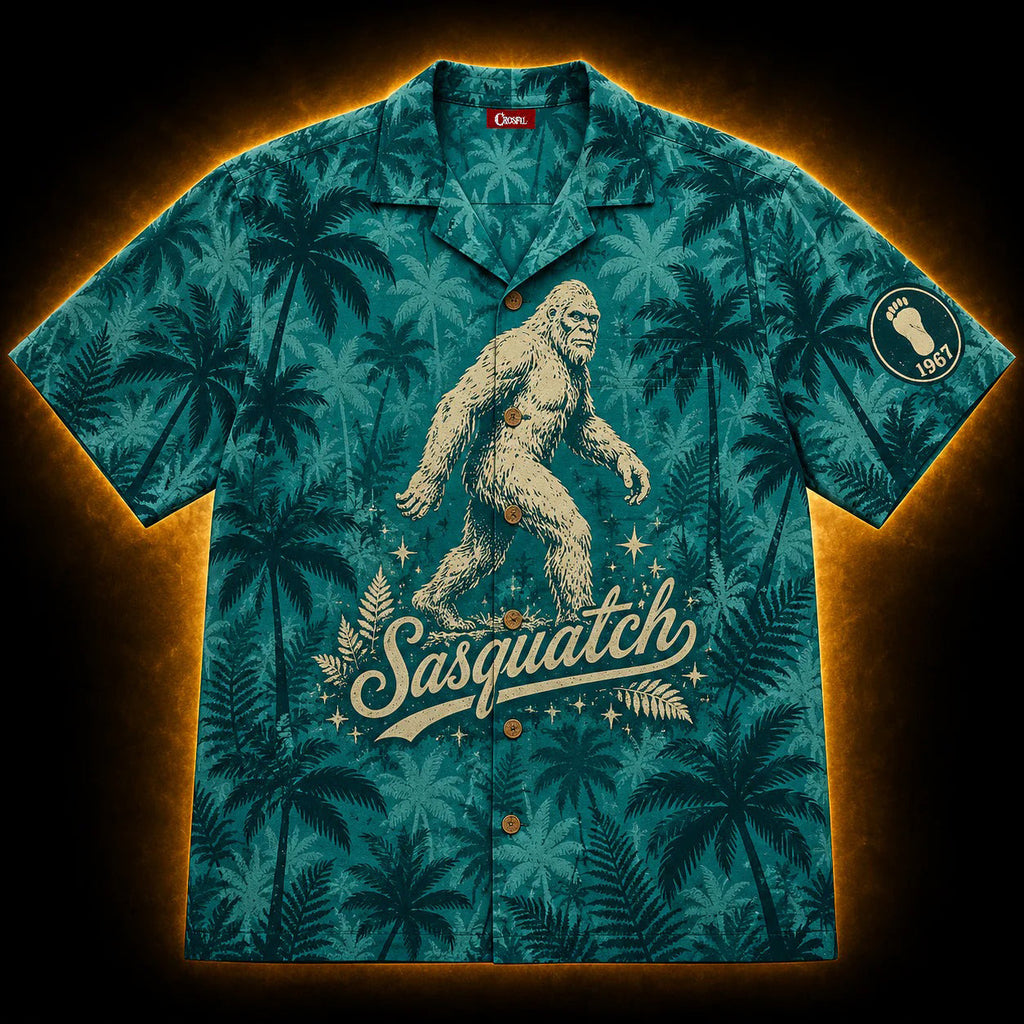 Sasquatch '67 — Pacific Cryptid Hawaiian Shirt