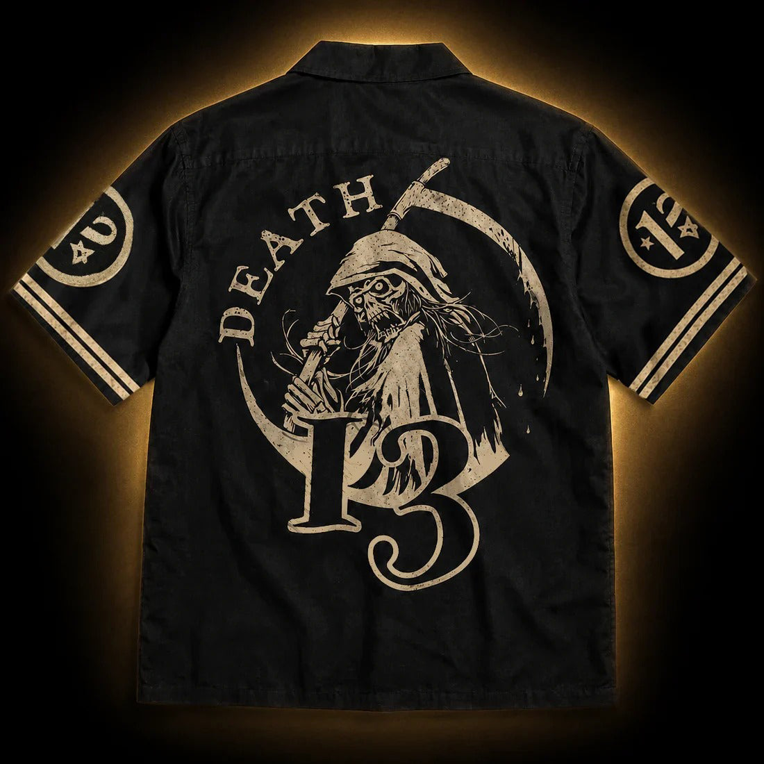 Death XIII — Tarot Arcana Hawaiian Shirt | Occult Collection