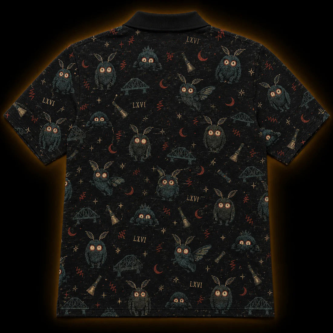 Mothboy LXVI — Mothman Polo Shirt