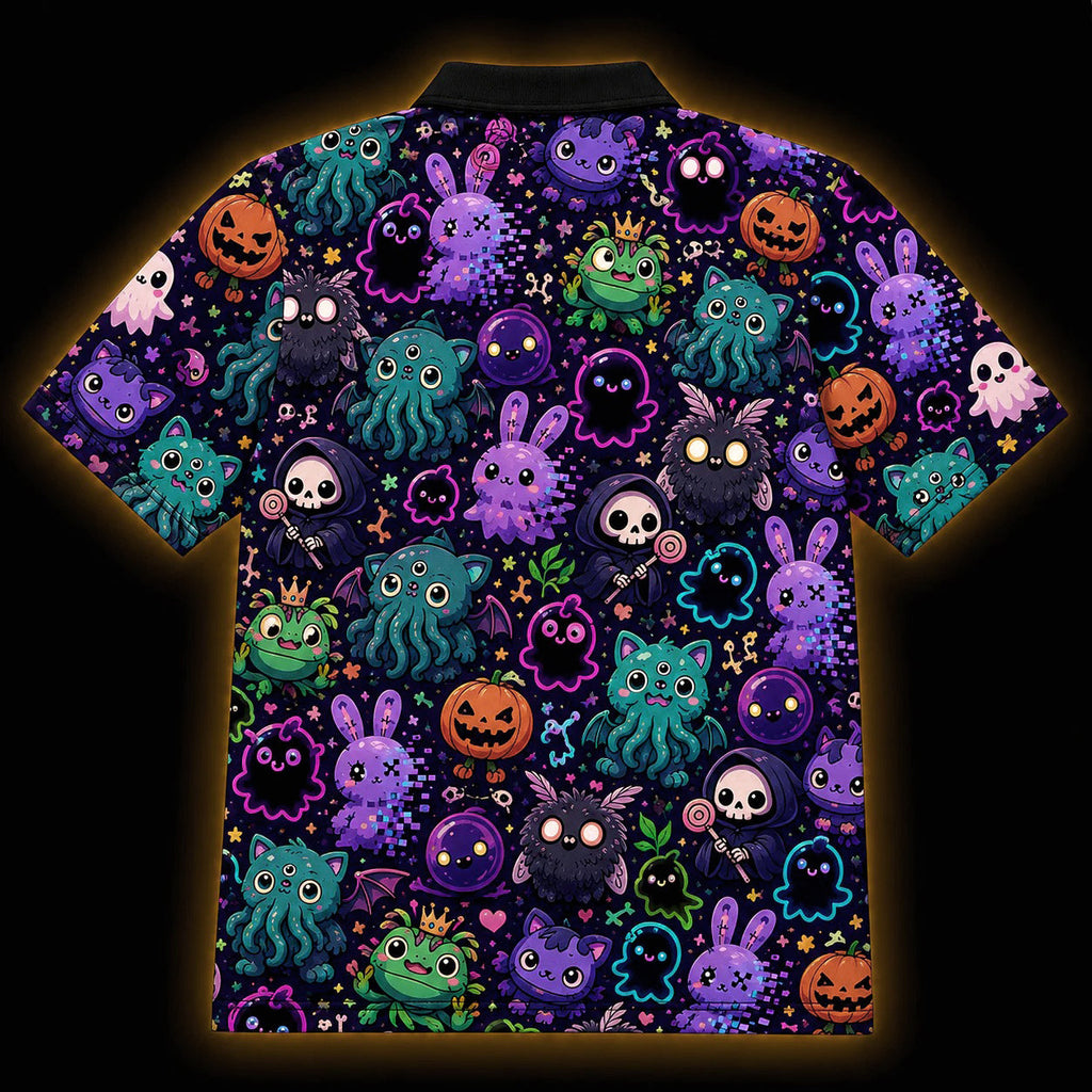 The Overcrowded Void — Creepy Cute Polo Shirt