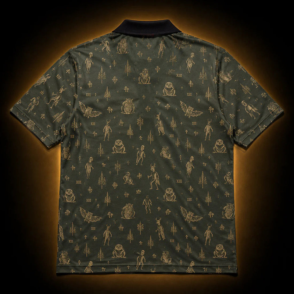 The Woodland Census XIII — Cryptid Polo Shirt