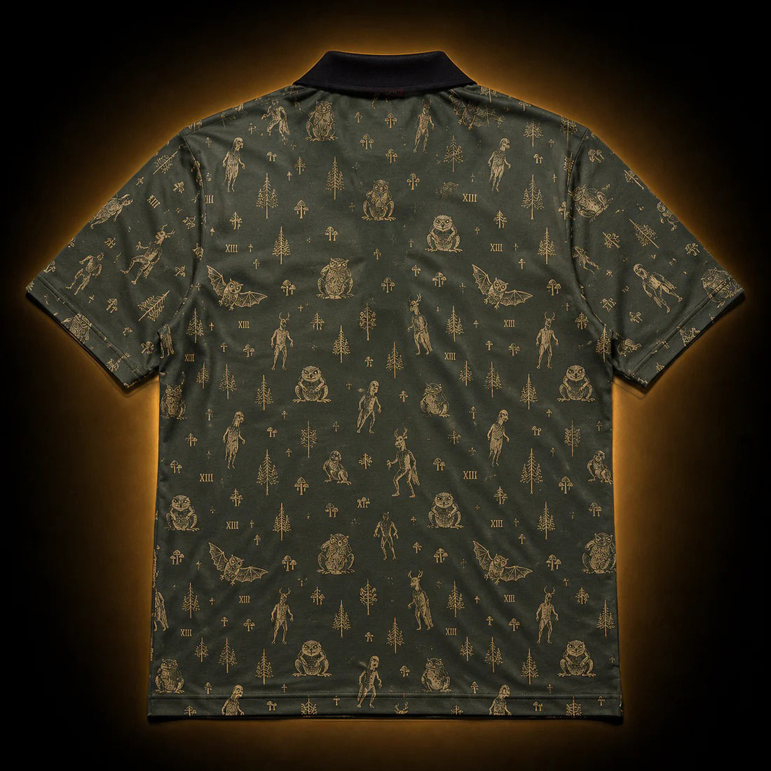 The Woodland Census XIII — Cryptid Polo Shirt