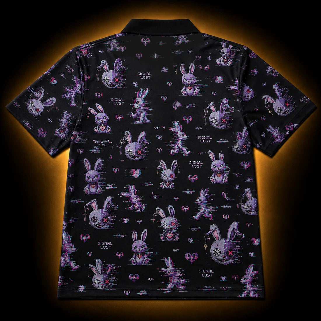 Error CDIV — Glitch Bunny Polo Shirt