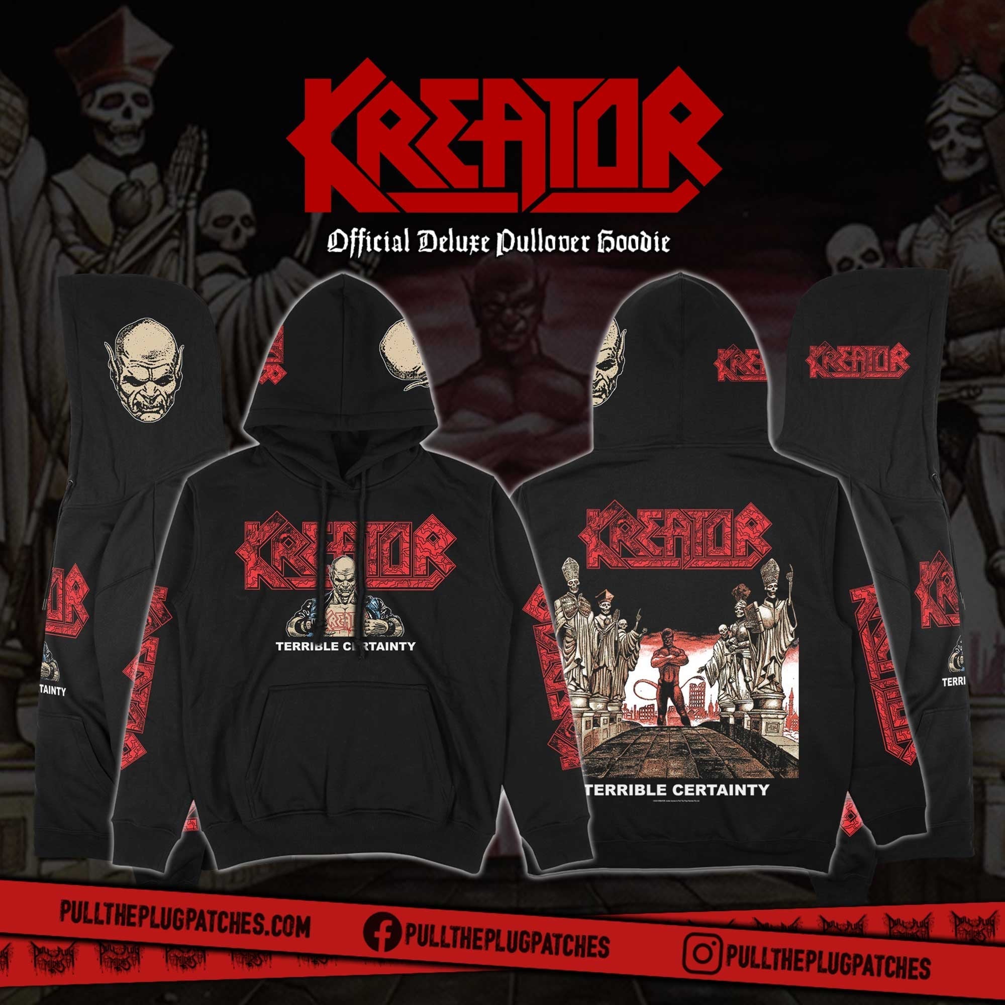 Kreator - Terrible Certainty - Deluxe Pullover Hoodie