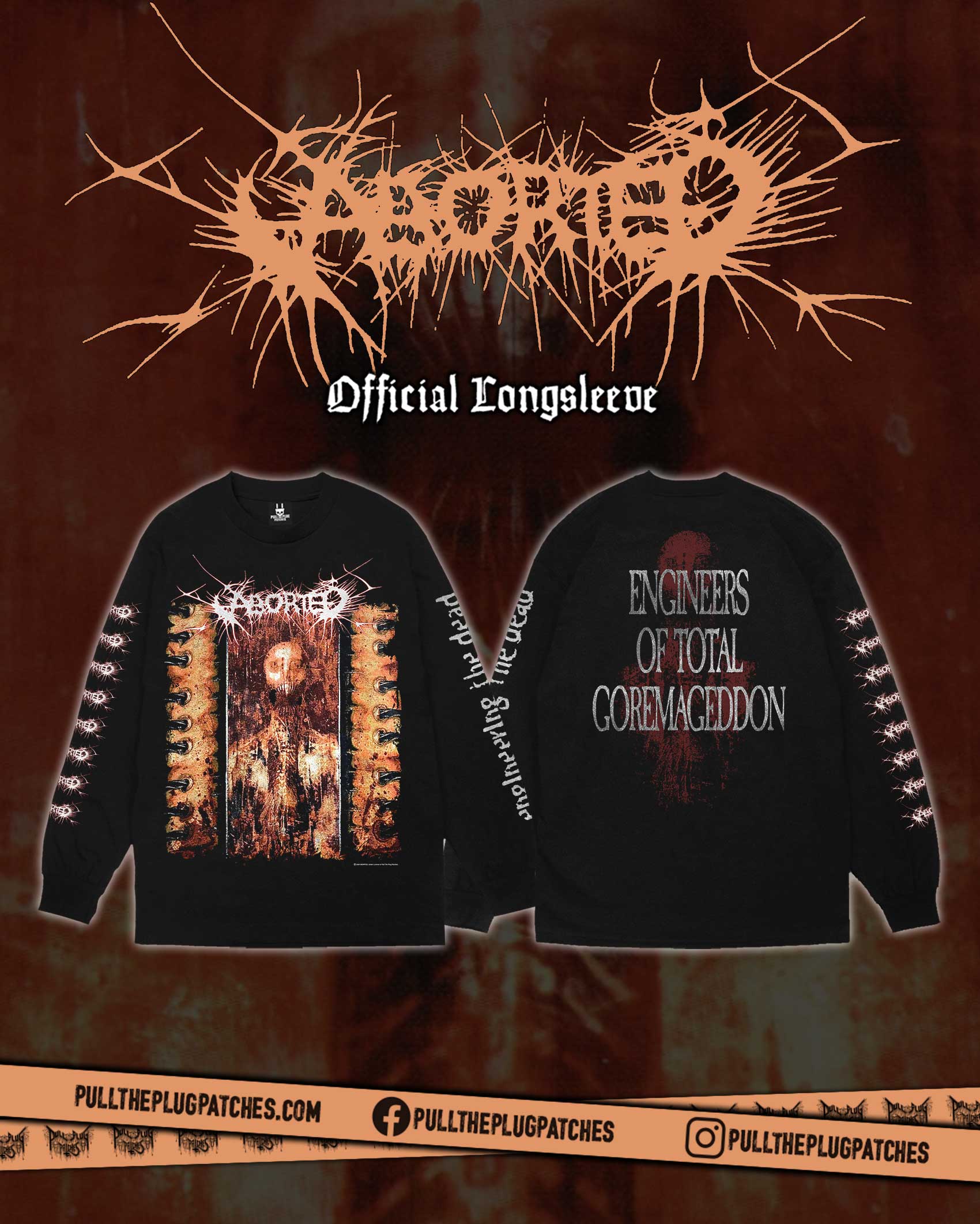 Aborted - Engineering The Dead - Longsleeve Shirt