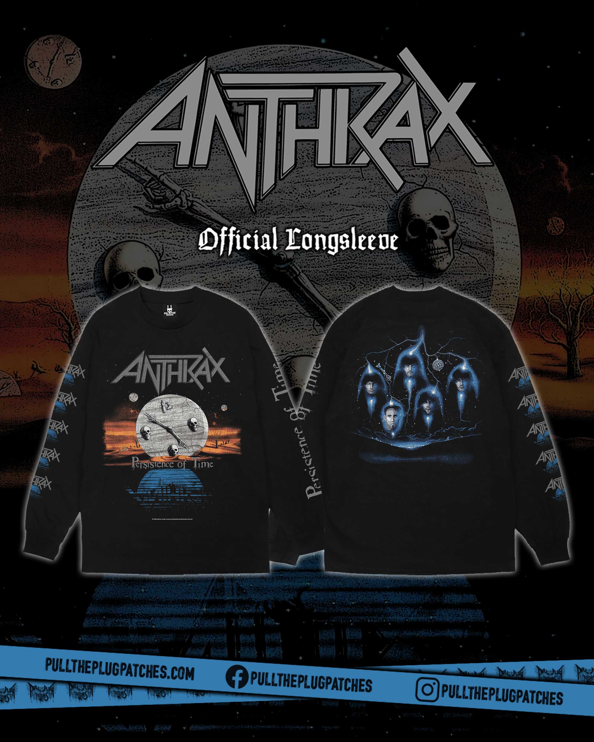 Anthrax - Persistence Of Time - Longsleeve Shirt