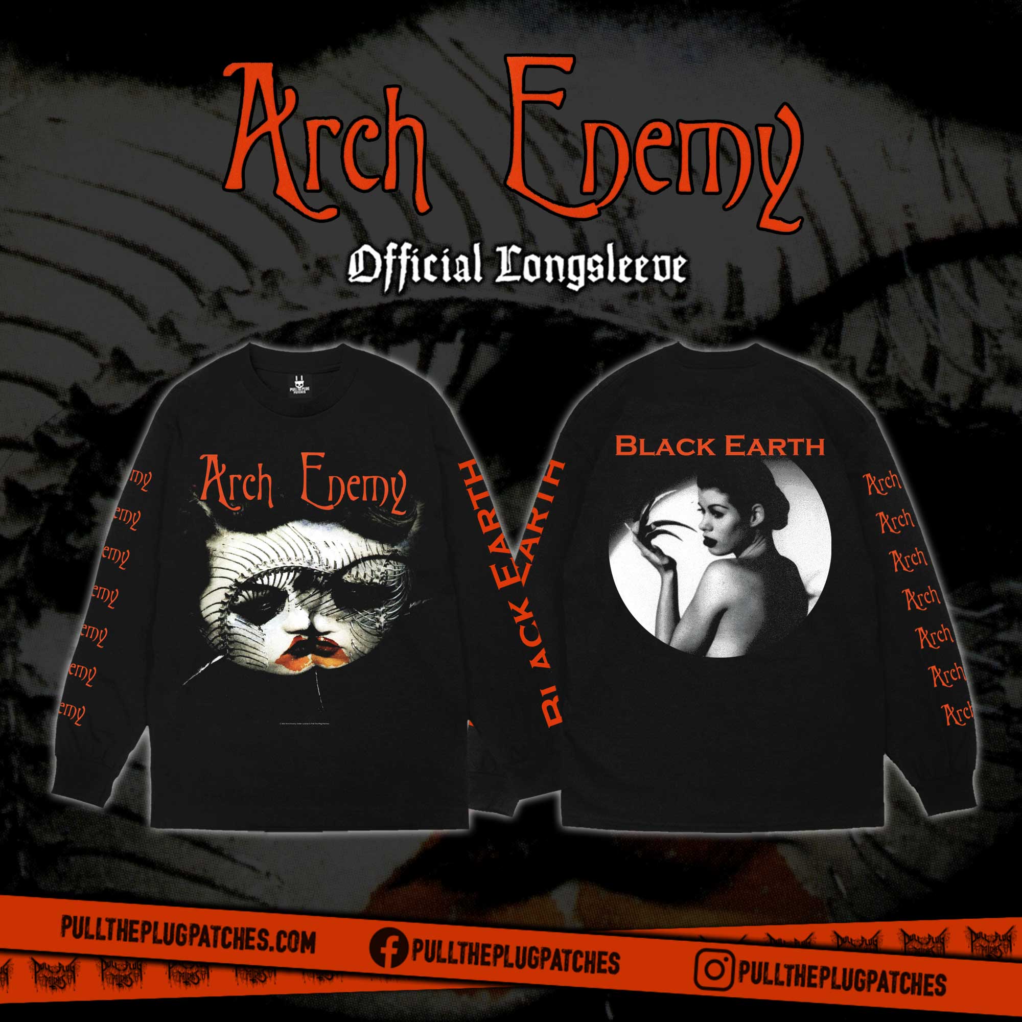 Arch Enemy - Black Earth - Longsleeve Shirt