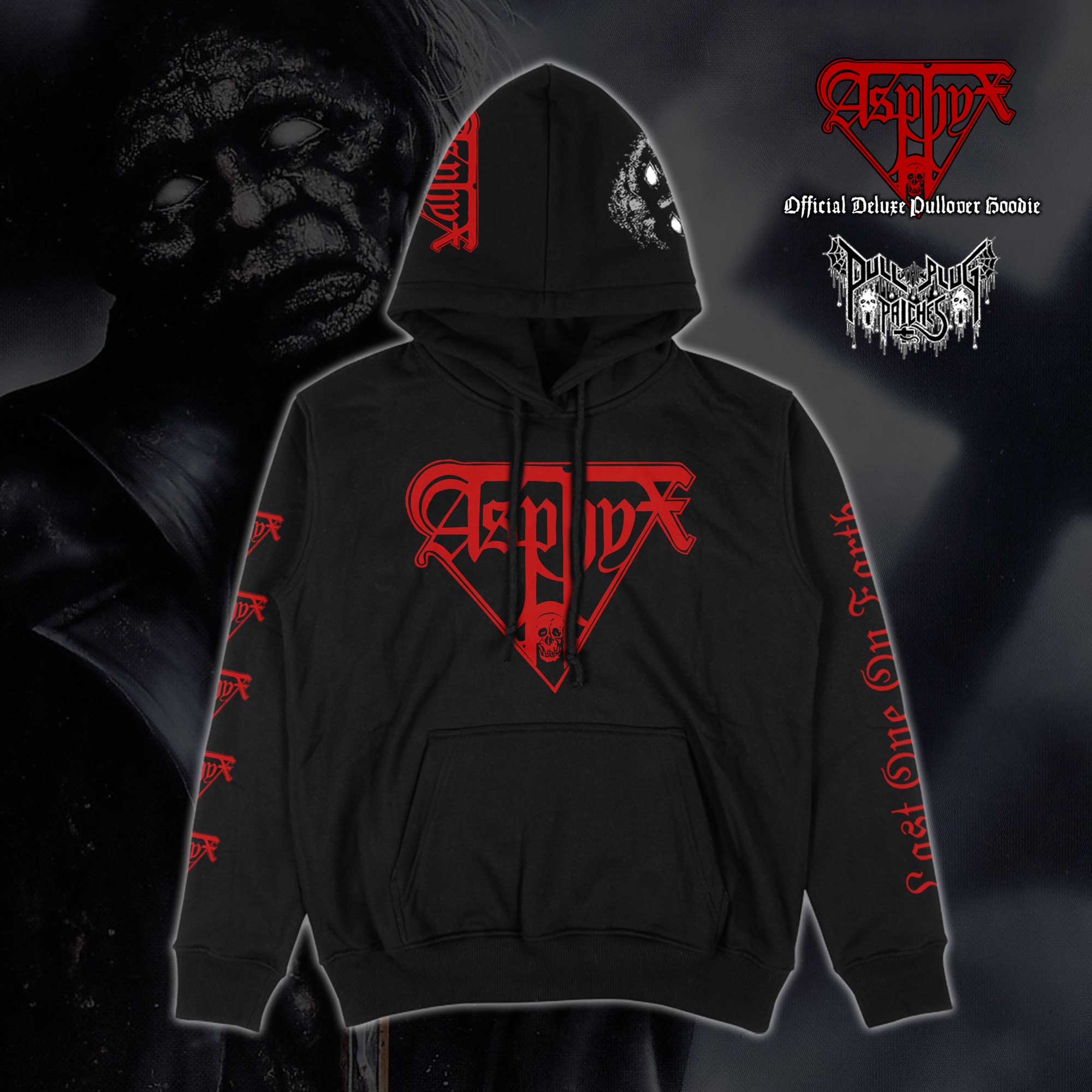 Asphyx - Last One On Earth - Deluxe Pullover Hoodie