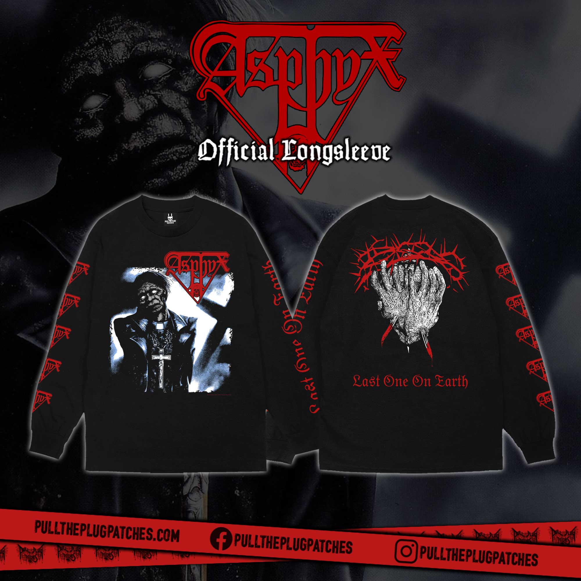 Asphyx - Last One On Earth - Longsleeve Shirt