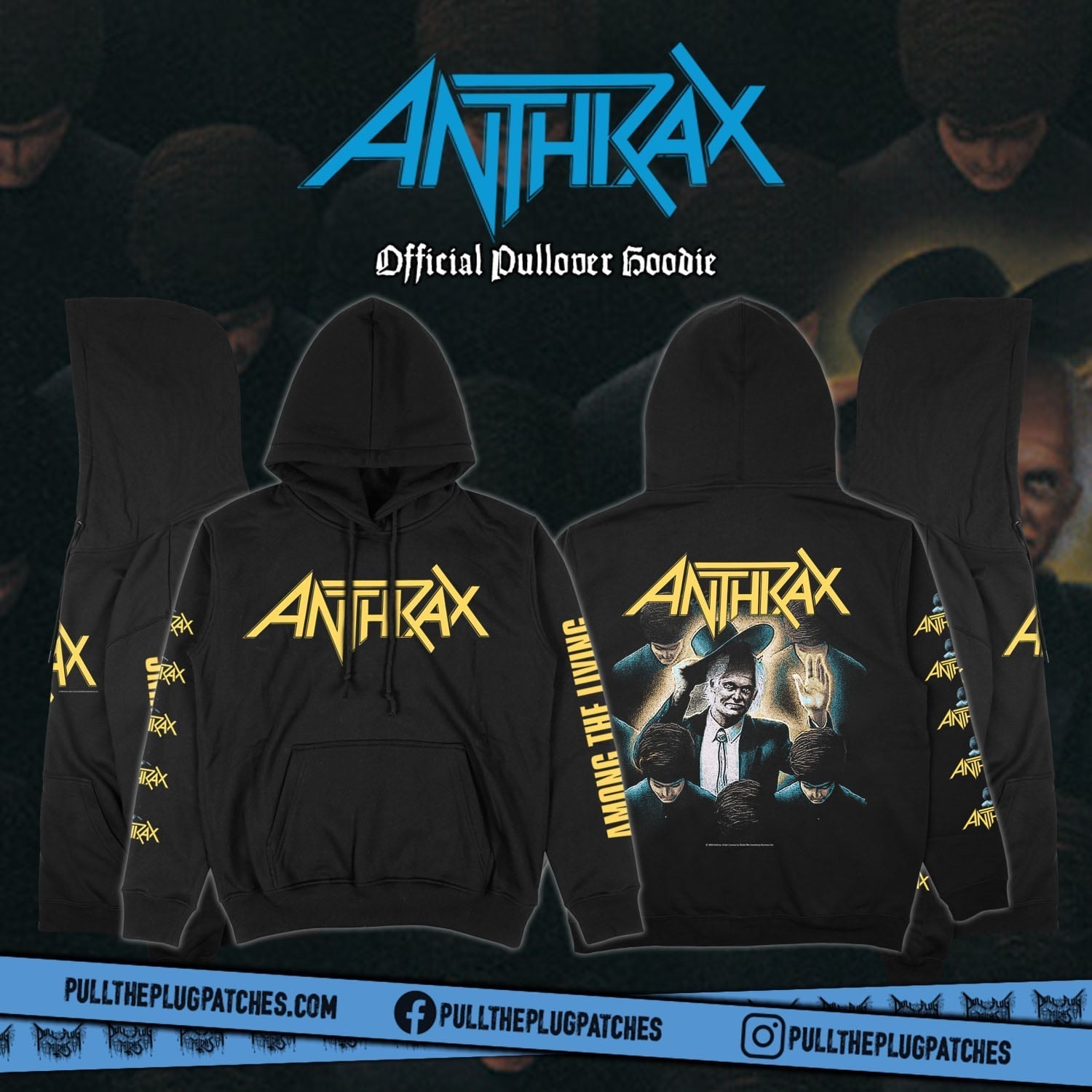 Anthrax - Among The Living - Pullover Hoodie