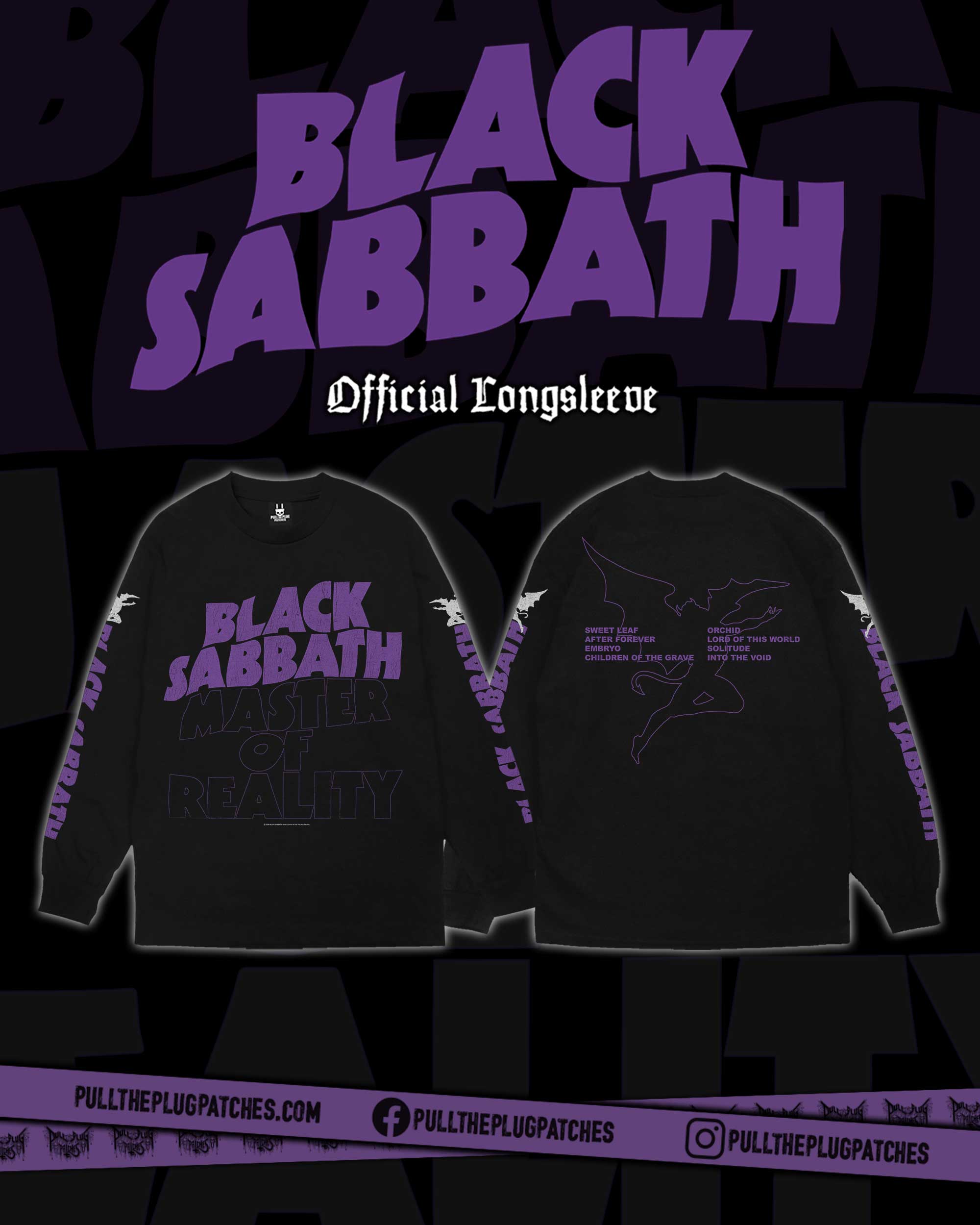 Black Sabbath - Master Of Reality - Longsleeve Shirt
