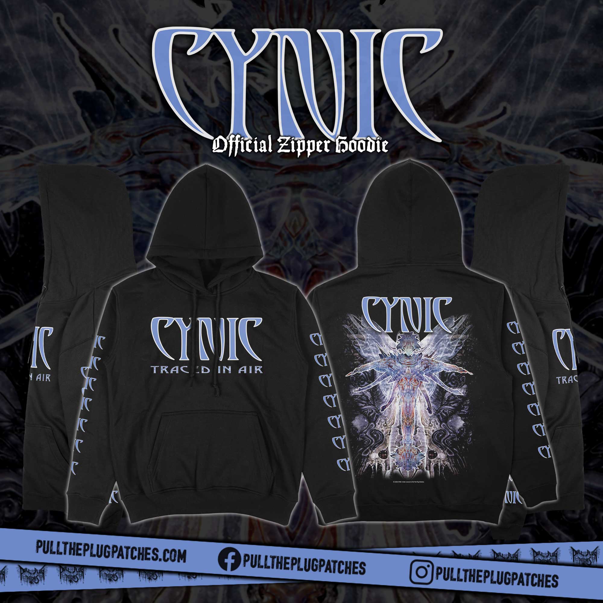 Cynic - Traced In Air - Pullover Hoodie