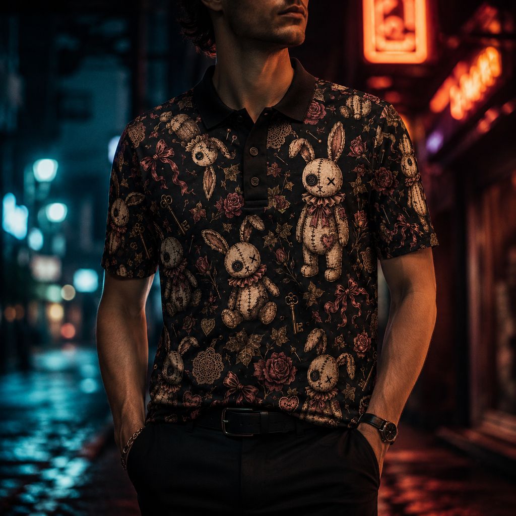 Lepus XIII — Twisted Polo Shirt