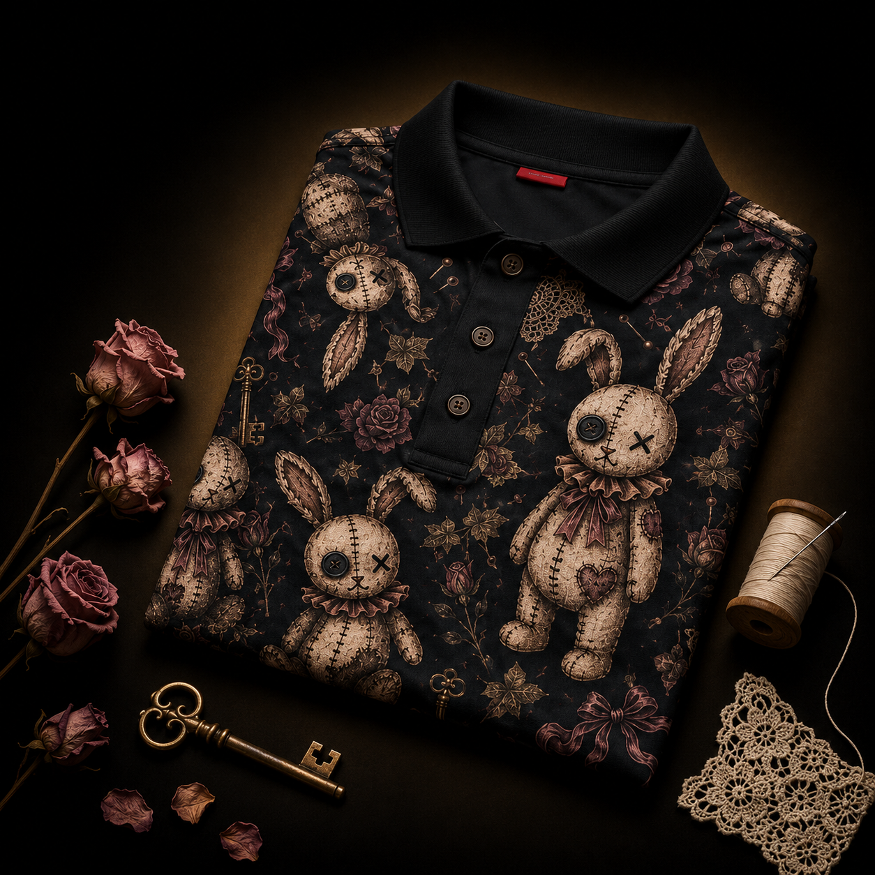 Lepus XIII — Twisted Polo Shirt