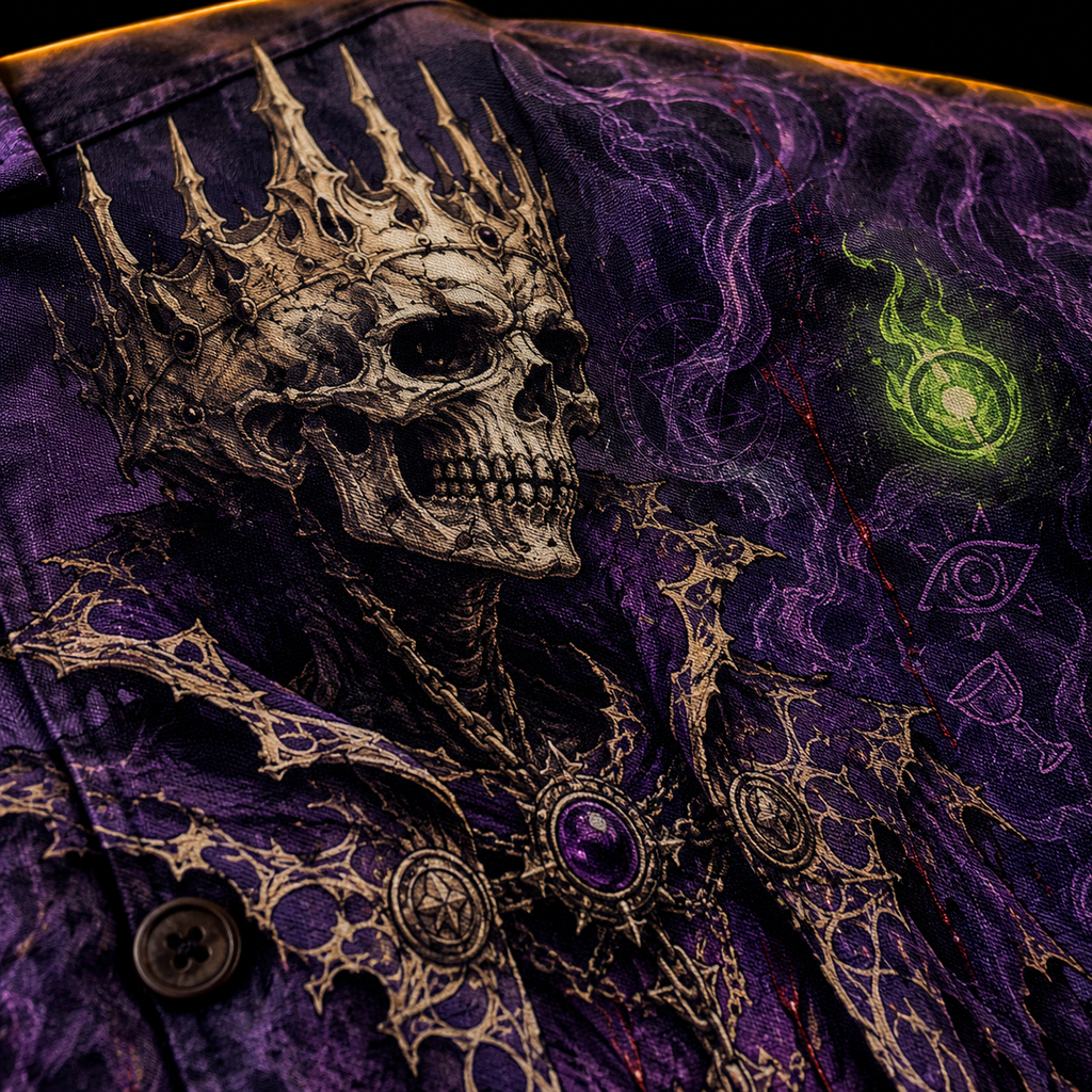 The Deposed — Dark Fantasy Fallen Royalty Hawaiian Shirt
