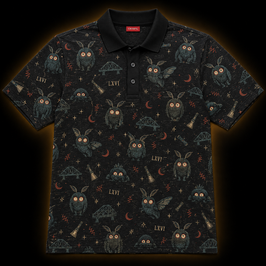 Mothboy LXVI — Mothman Polo Shirt