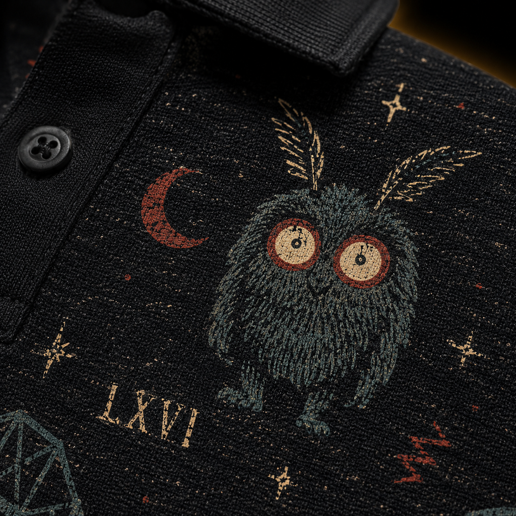 Mothboy LXVI — Mothman Polo Shirt