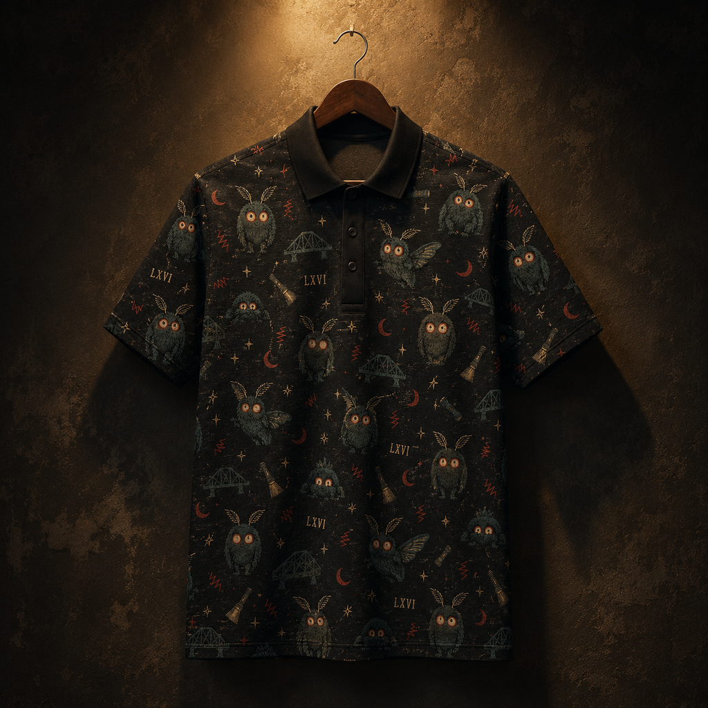 Mothboy LXVI — Mothman Polo Shirt