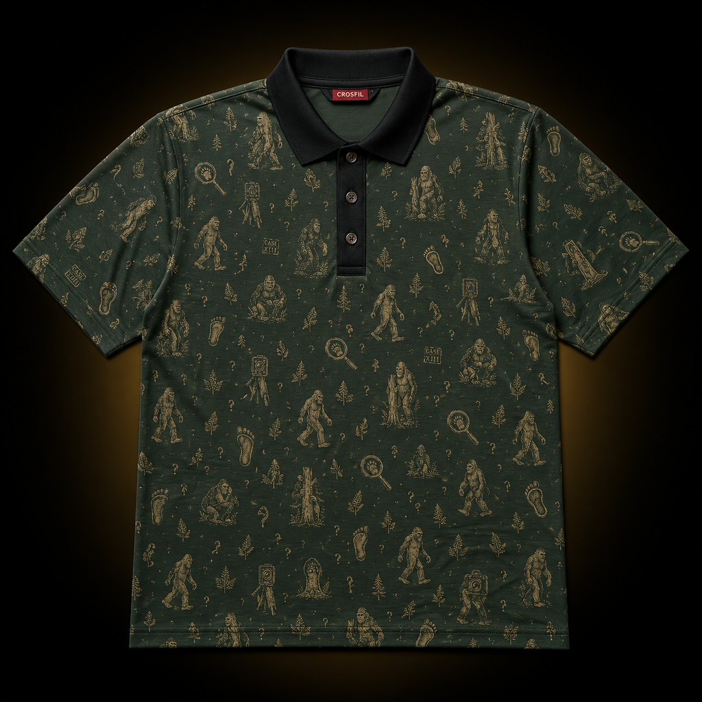 The Bigfoot Files XIII — Cryptid Polo Shirt