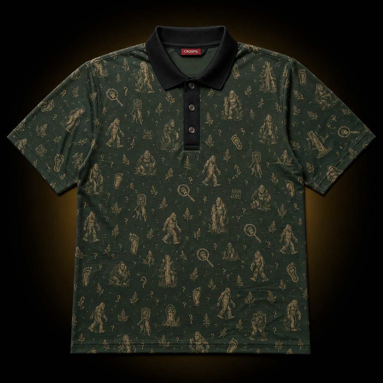 The Bigfoot Files XIII — Cryptid Polo Shirt