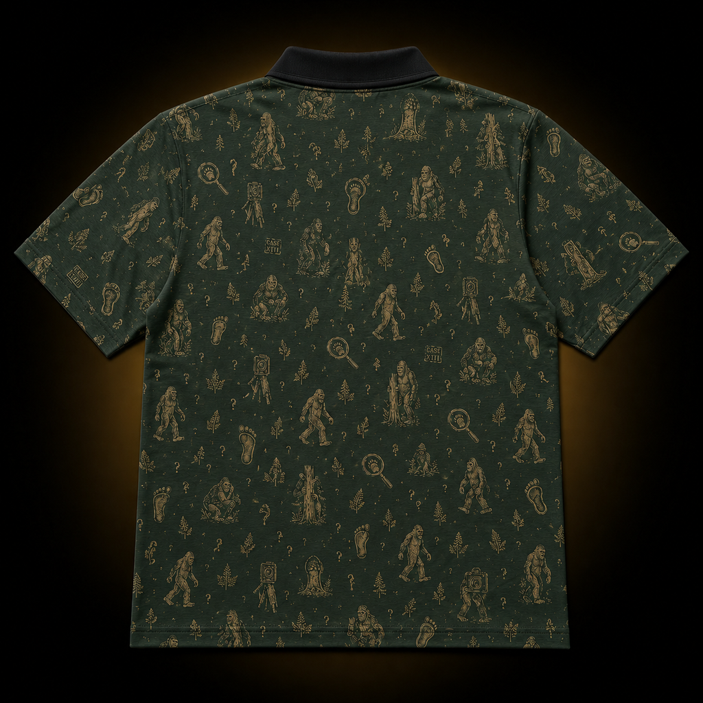 The Bigfoot Files XIII — Cryptid Polo Shirt