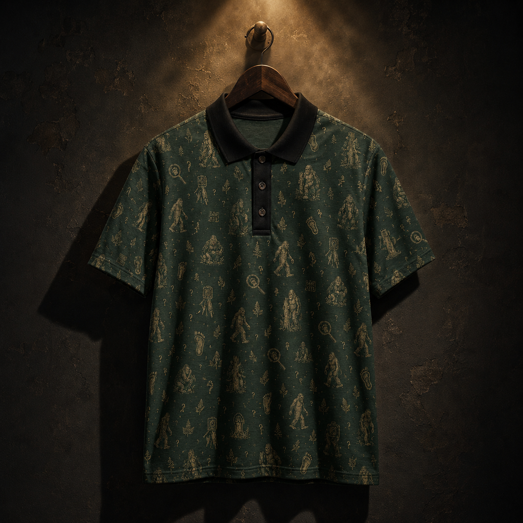The Bigfoot Files XIII — Cryptid Polo Shirt