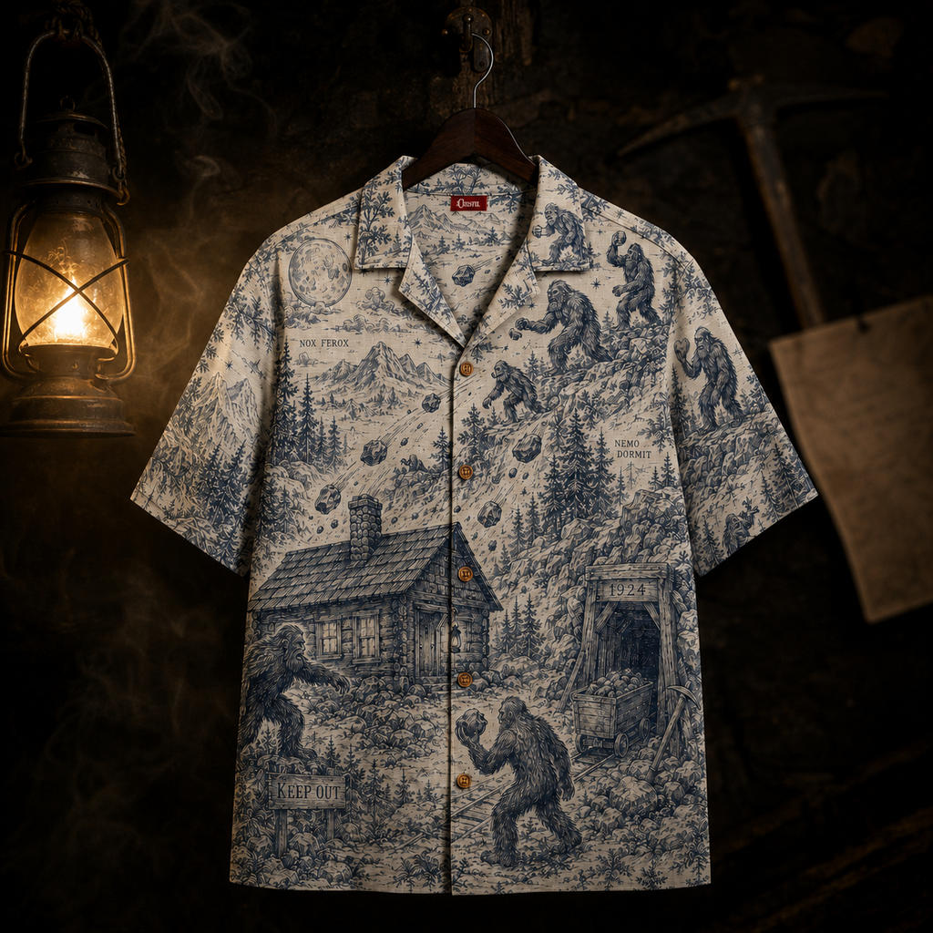 Crosfil The Siege 1924 Hawaiian Shirt — Bigfoot Toile Print