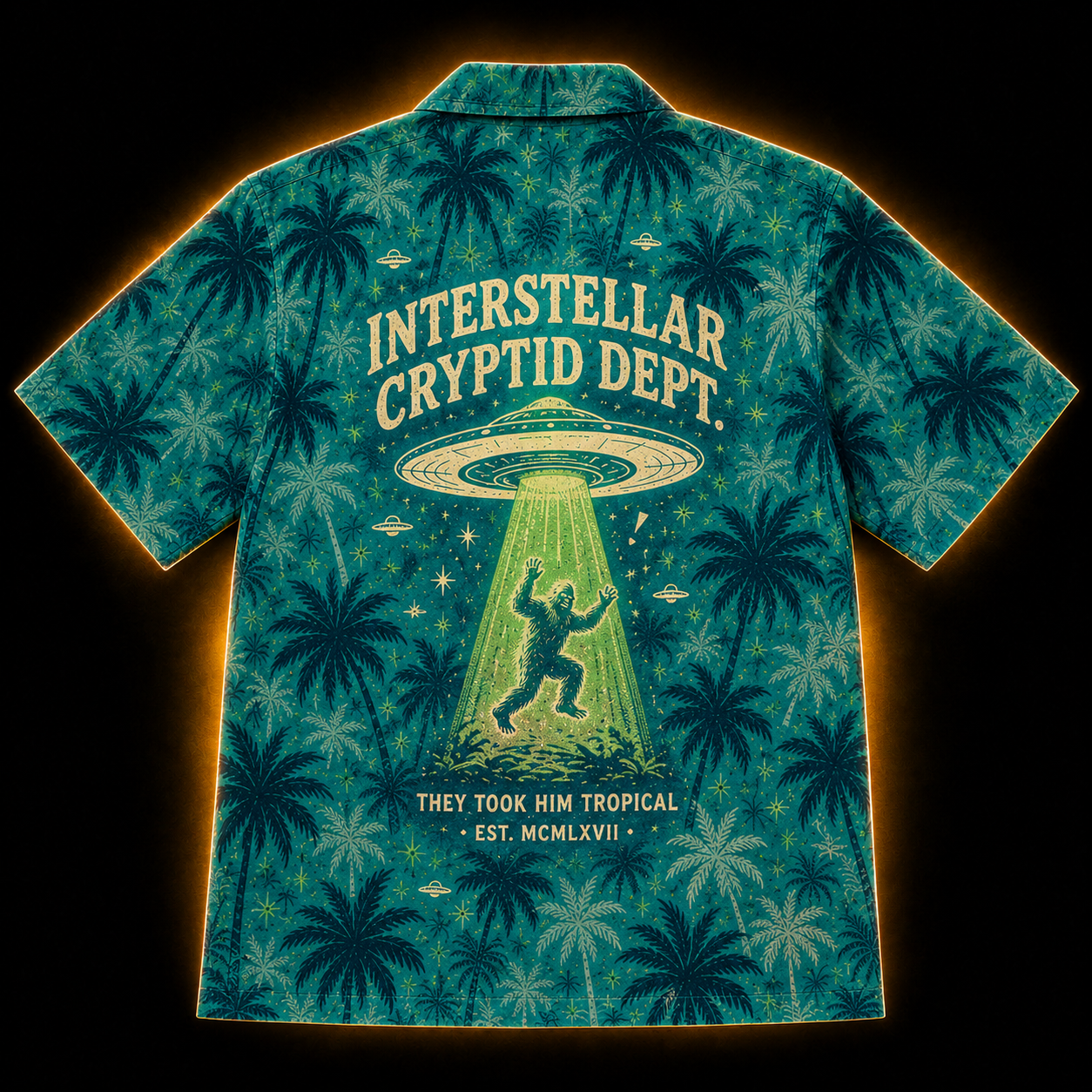 First Contact '67 — Bluff Creek Abduction Hawaiian Shirt