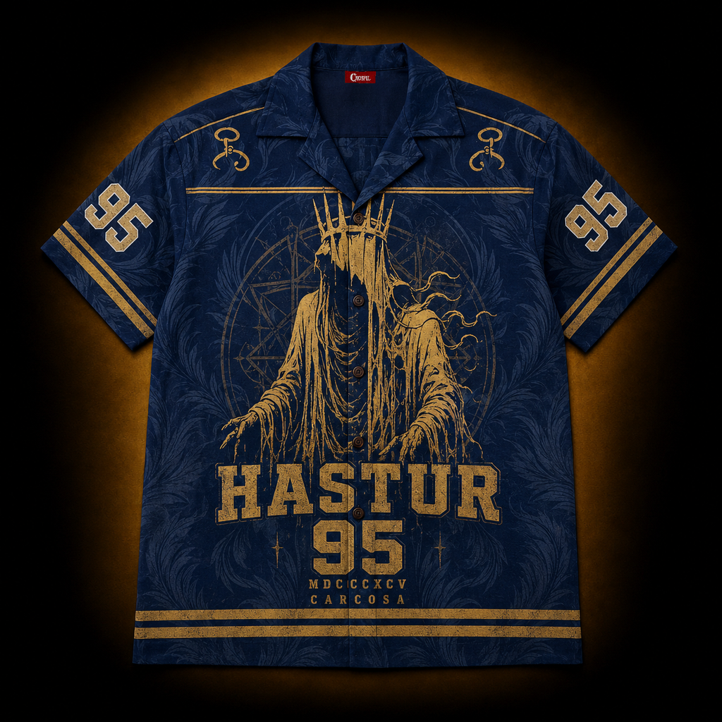 Hastur — The King in Yellow Hawaiian Shirt