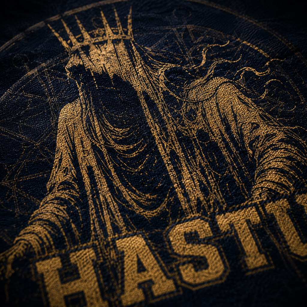 Hastur — The King in Yellow Hawaiian Shirt