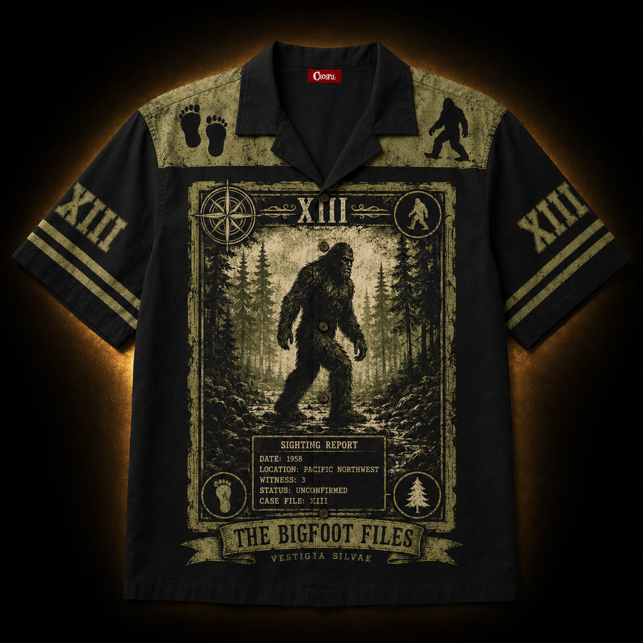 The Bigfoot Files XIII — Sighting Report Hawaiian Shirt