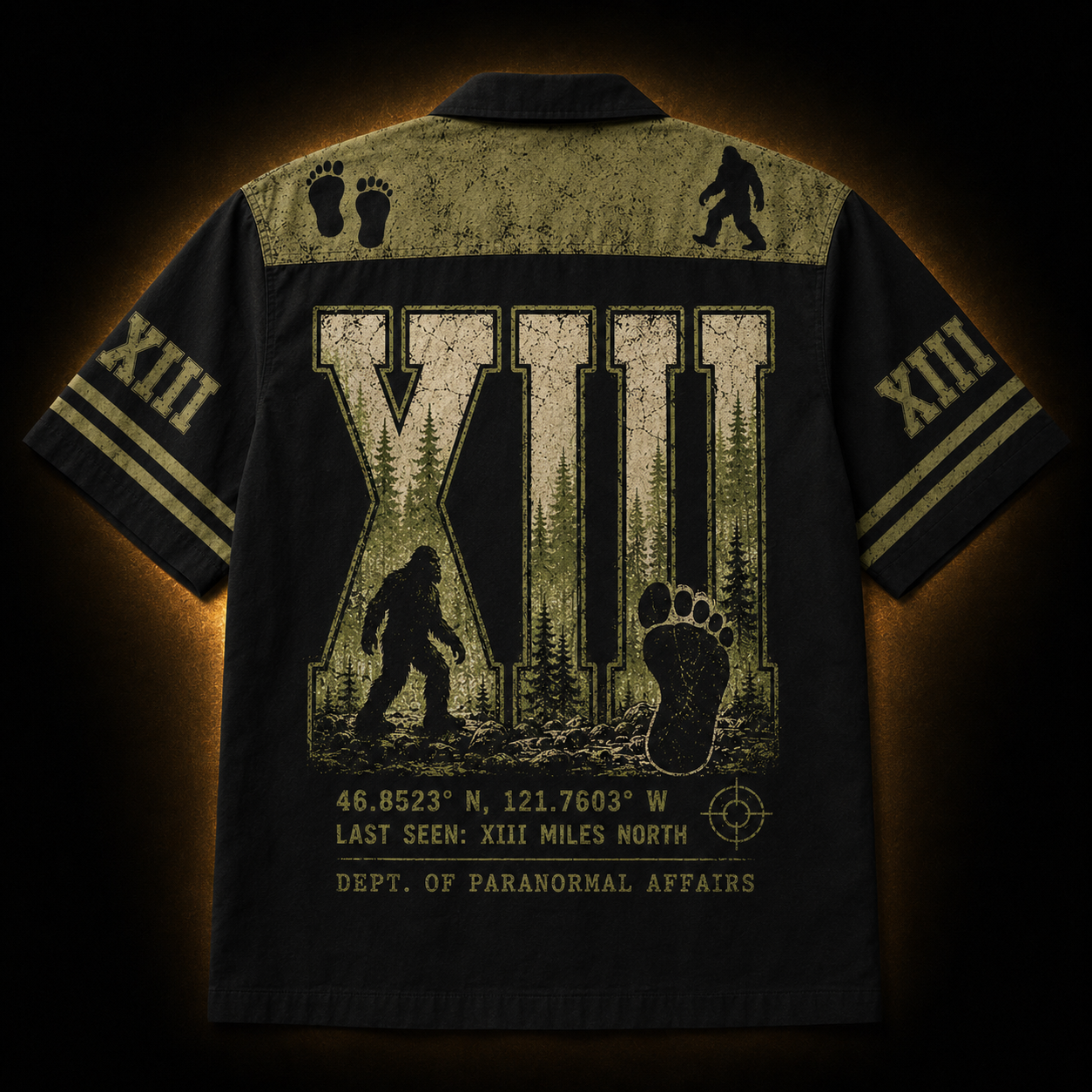 The Bigfoot Files XIII — Sighting Report Hawaiian Shirt
