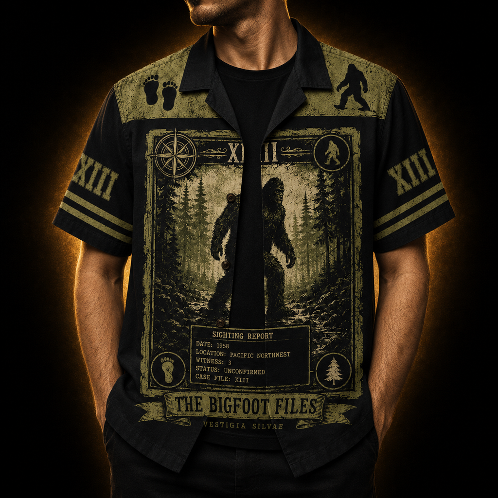 The Bigfoot Files XIII — Sighting Report Hawaiian Shirt