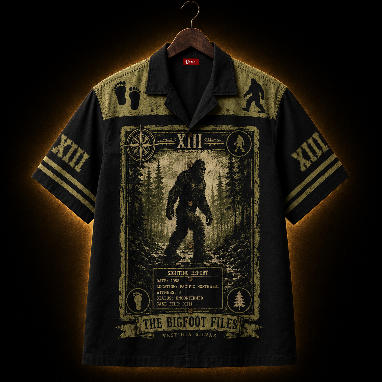 The Bigfoot Files XIII — Sighting Report Hawaiian Shirt