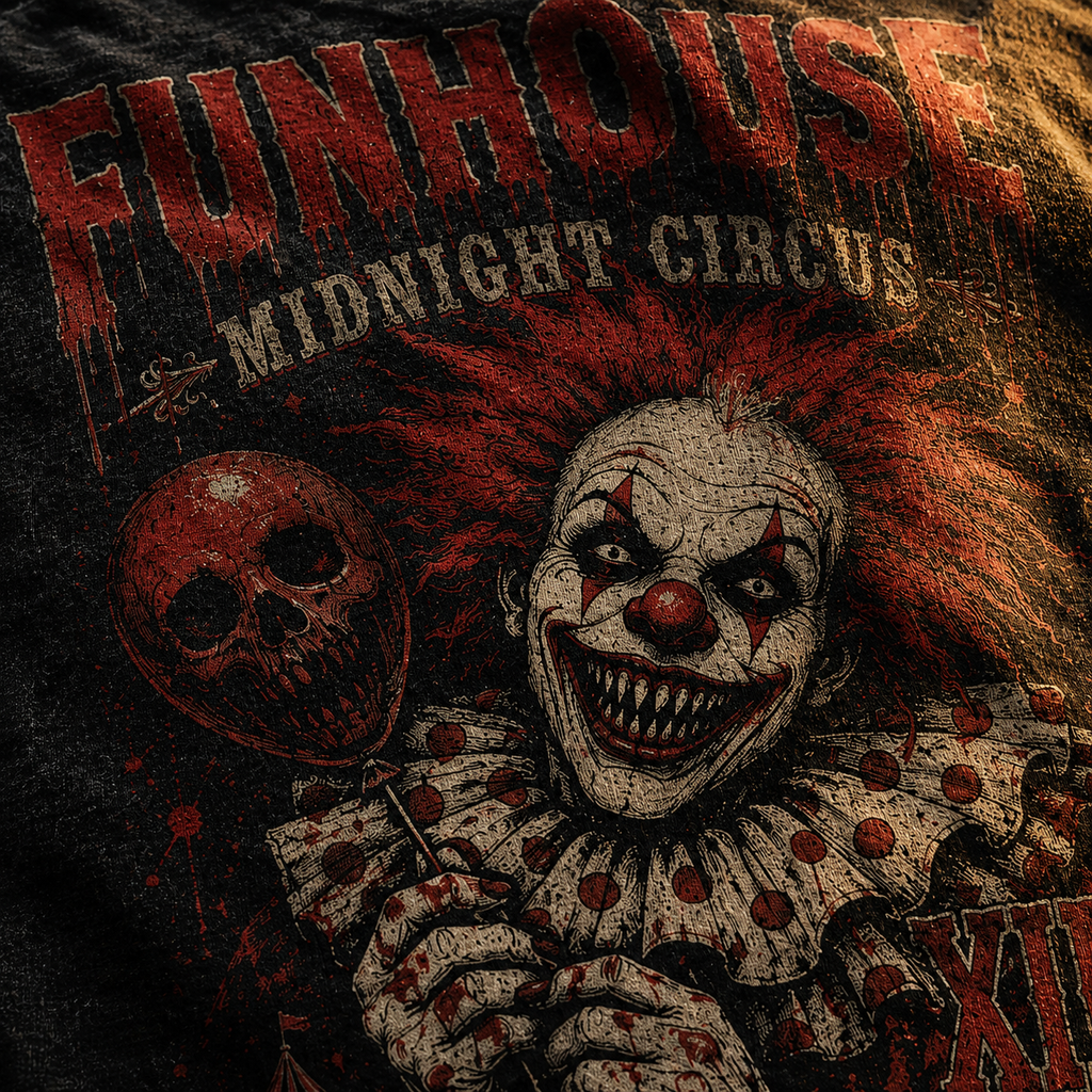 Funhouse XIII — Midnight Circus Washed T-Shirt