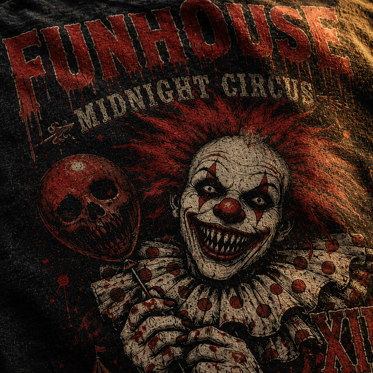 Funhouse XIII — Midnight Circus Washed T-Shirt