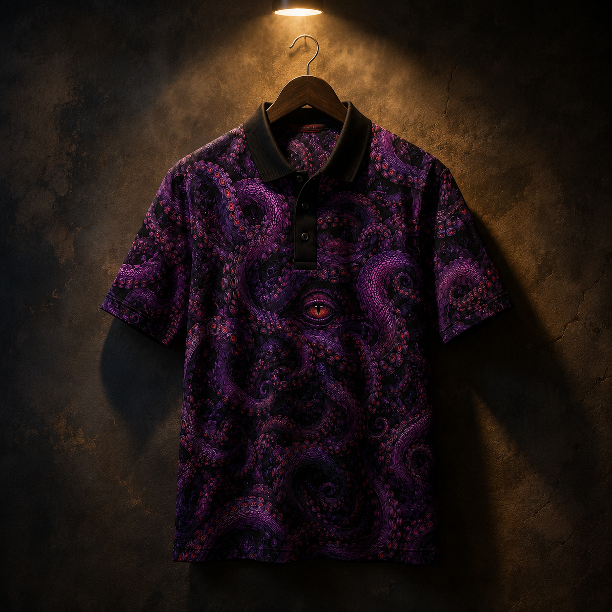 De Profundis — Tentacle Polo Shirt