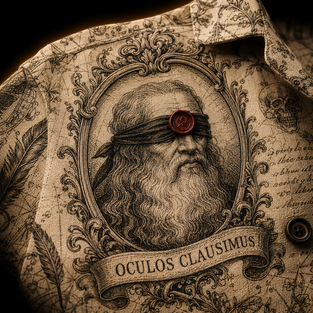 Oculos Clausimus — Blind Masters Hawaiian Shirt