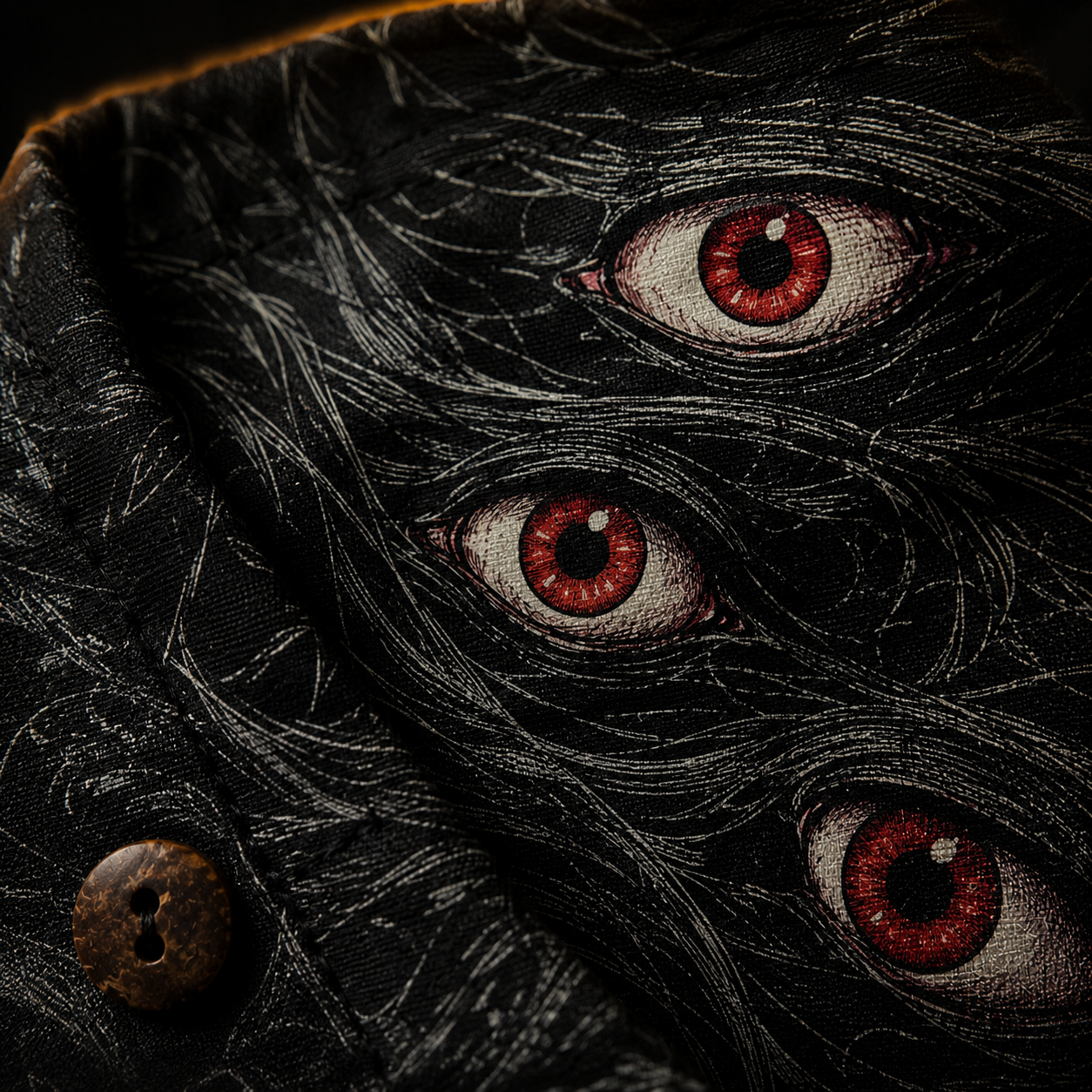 The Witness — Japanese Horror Hawaiian Shirt
