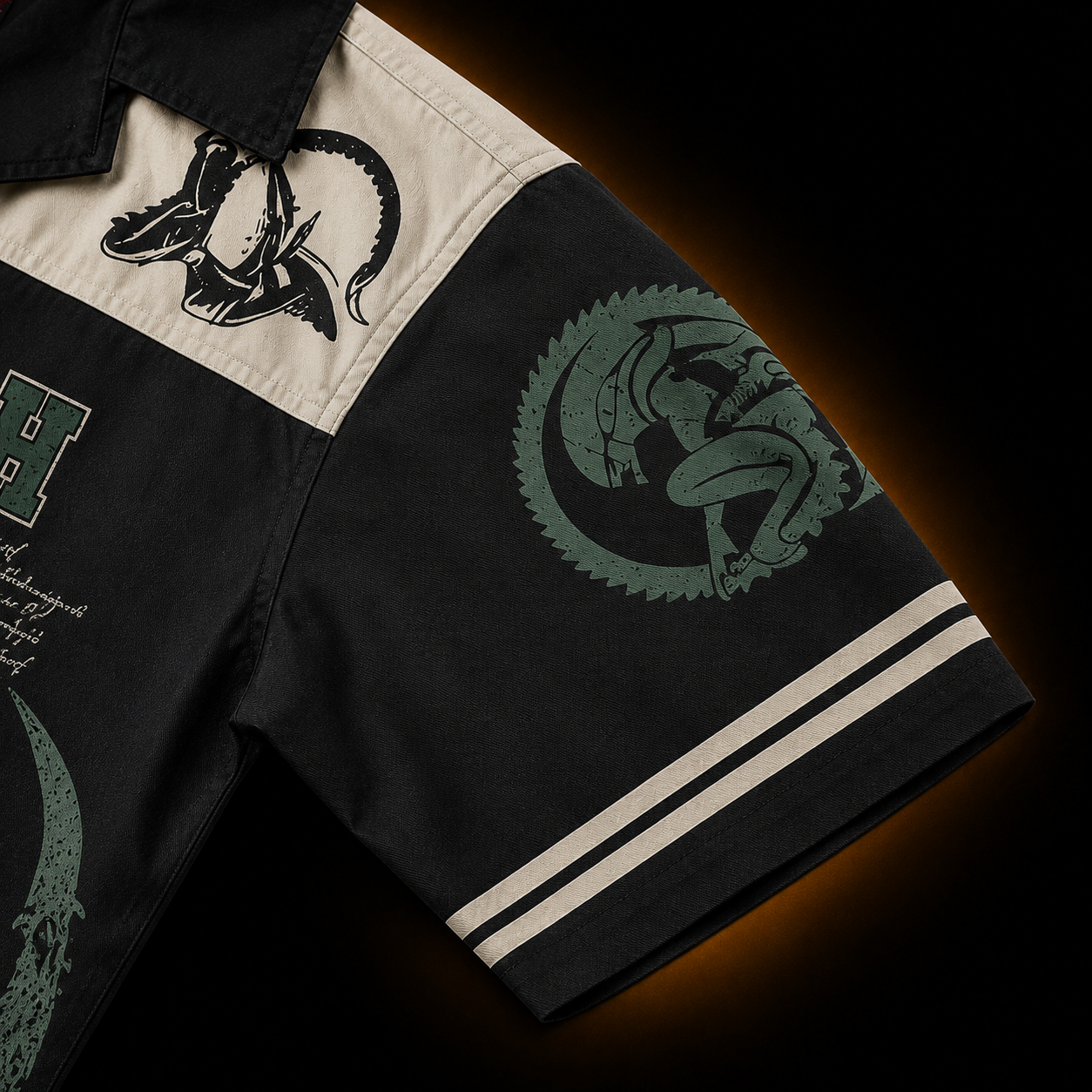 Xenomorph '79 — Vitruvian Alien Hawaiian Shirt | Film & TV Collection