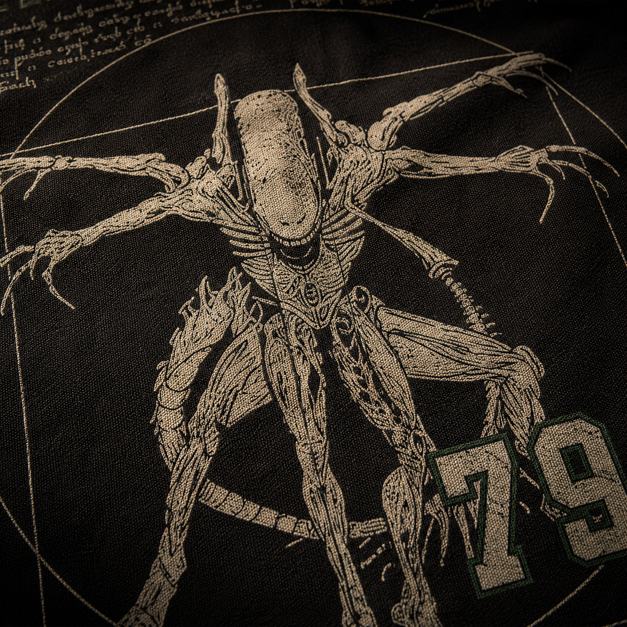 Xenomorph '79 — Vitruvian Alien Hawaiian Shirt | Film & TV Collection
