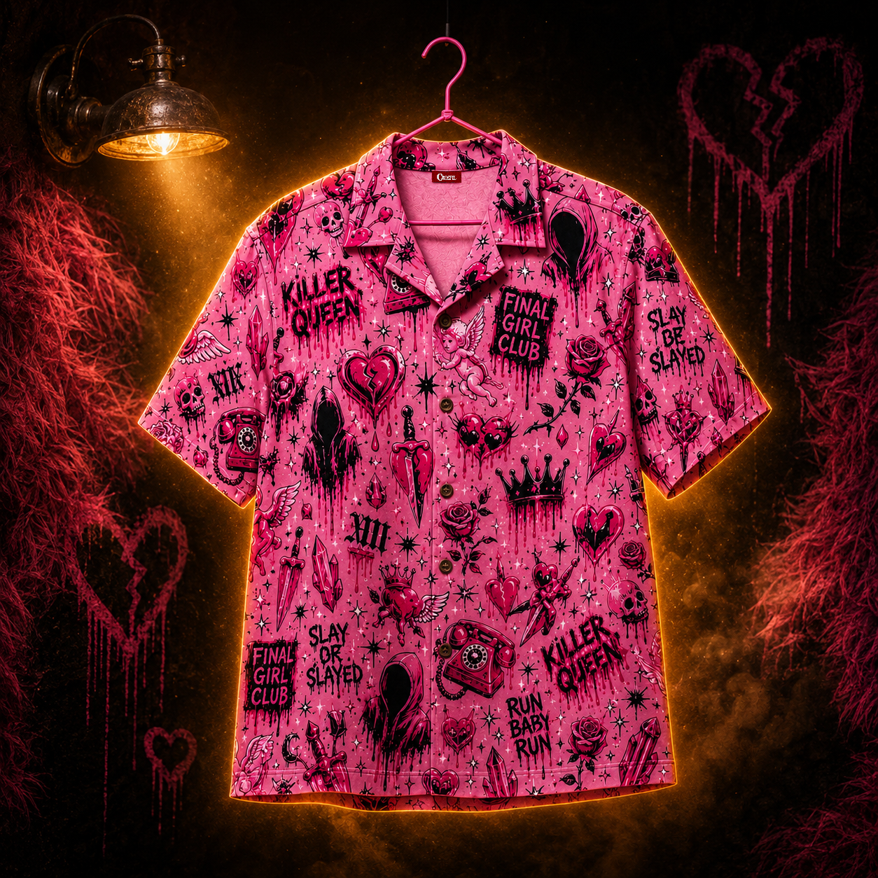 Killer Queen XIII — Final Girl Club Hawaiian Shirt