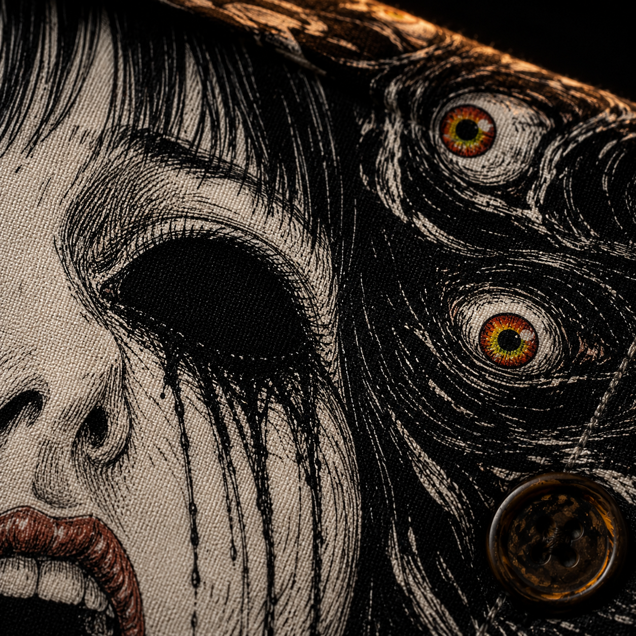 The Hollow — Japanese Horror Hawaiian Shirt