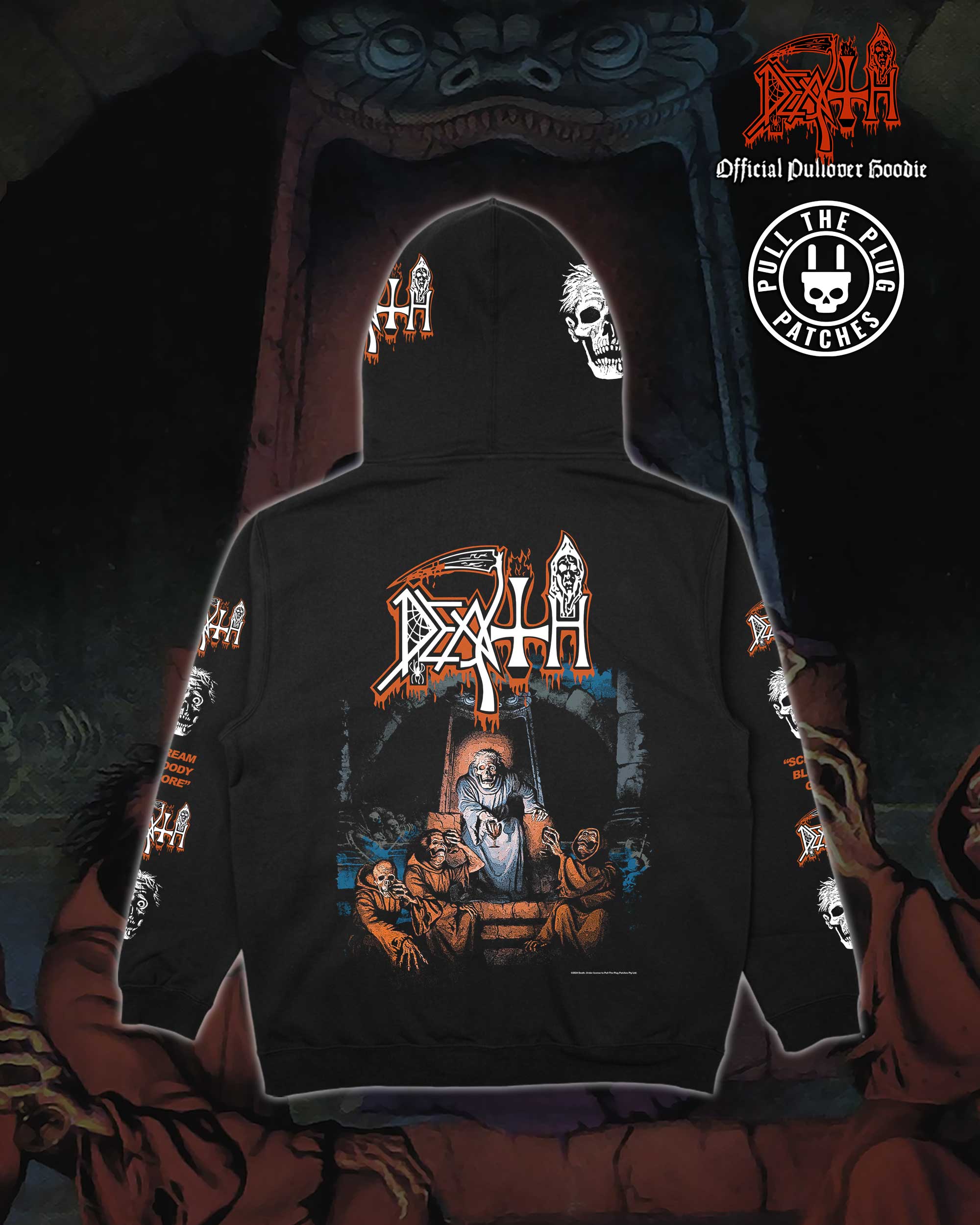 Death - Scream Bloody Gore - Deluxe Pullover Hoodie