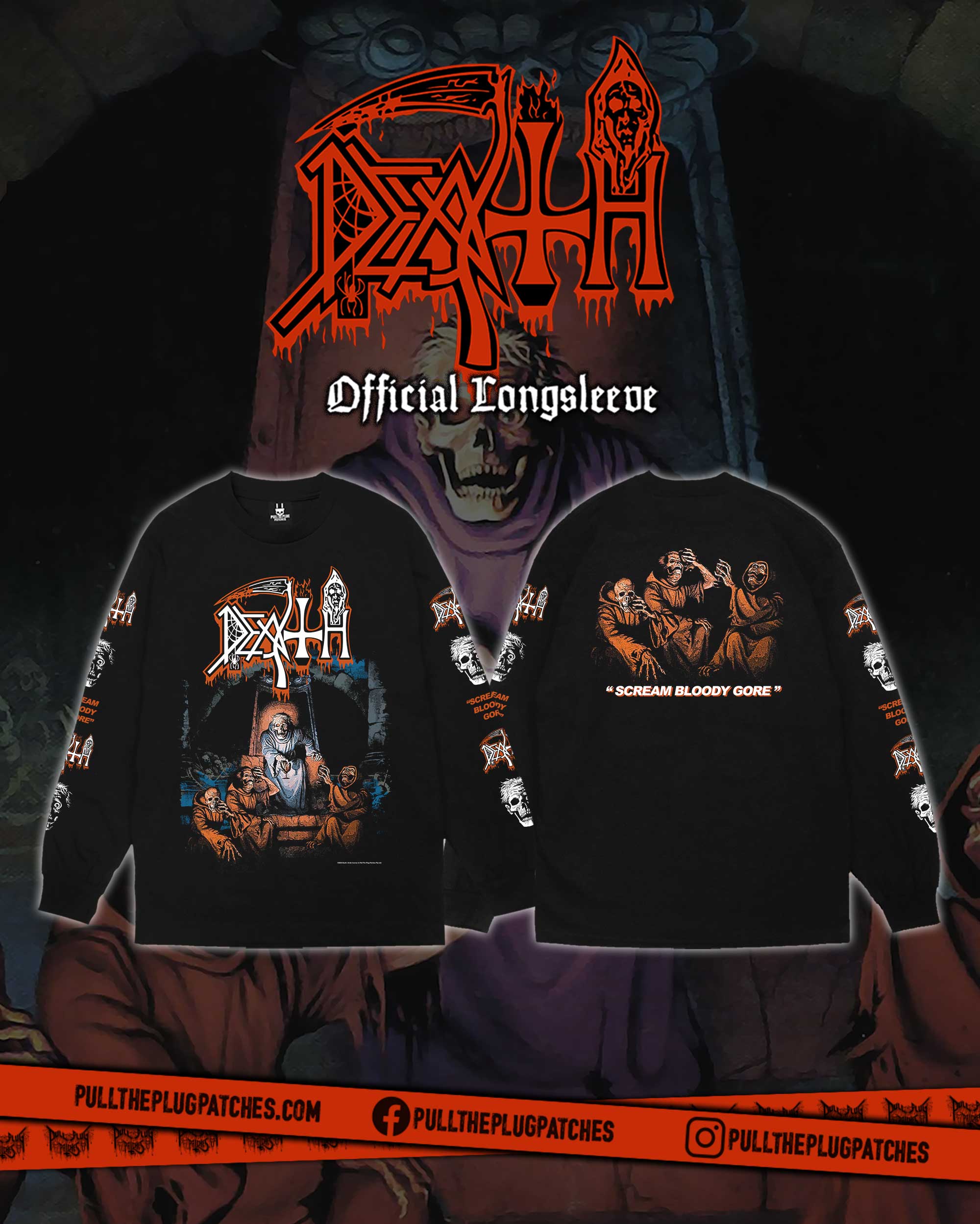 Death - Scream Bloody Gore - Longsleeve Shirt