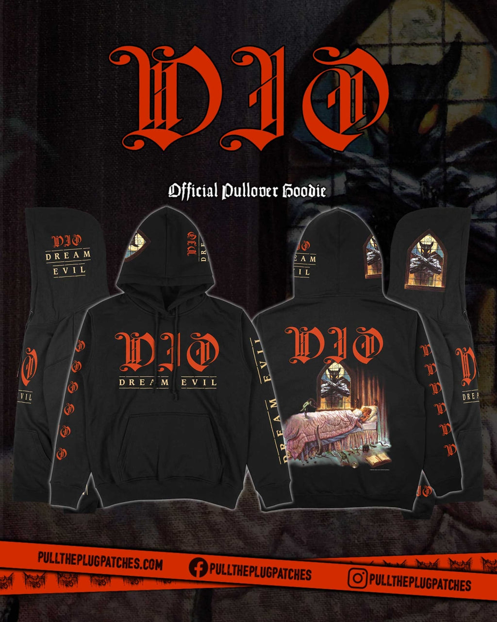 Dio - Dream Evil - Deluxe Pullover Hoodie