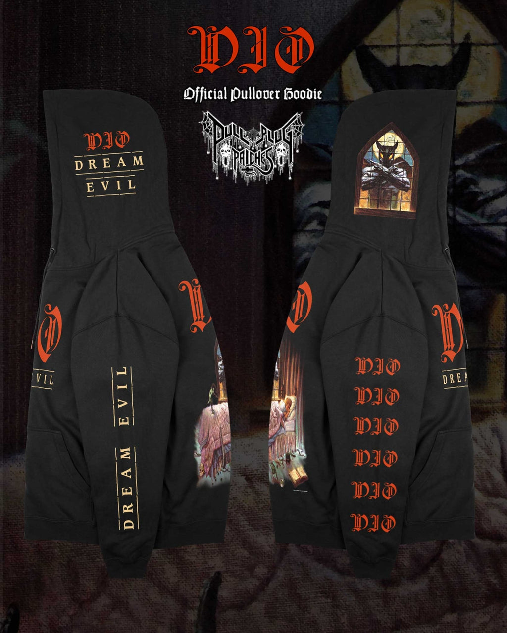 Dio - Dream Evil - Deluxe Pullover Hoodie