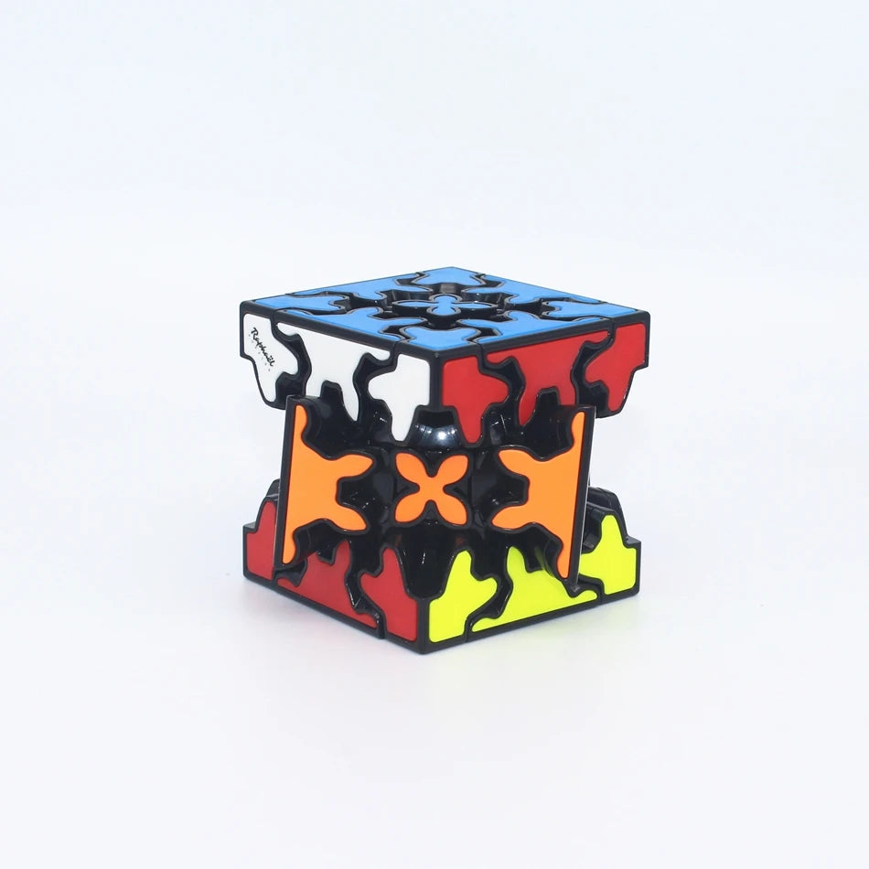 4 Pcs/set QiYi Magic cube Gear 3x3x3 Pyramid Gear cube Qiyi 3x3 Puzzle cubo magico Qiyi Gear cube Game cube Educational Toys