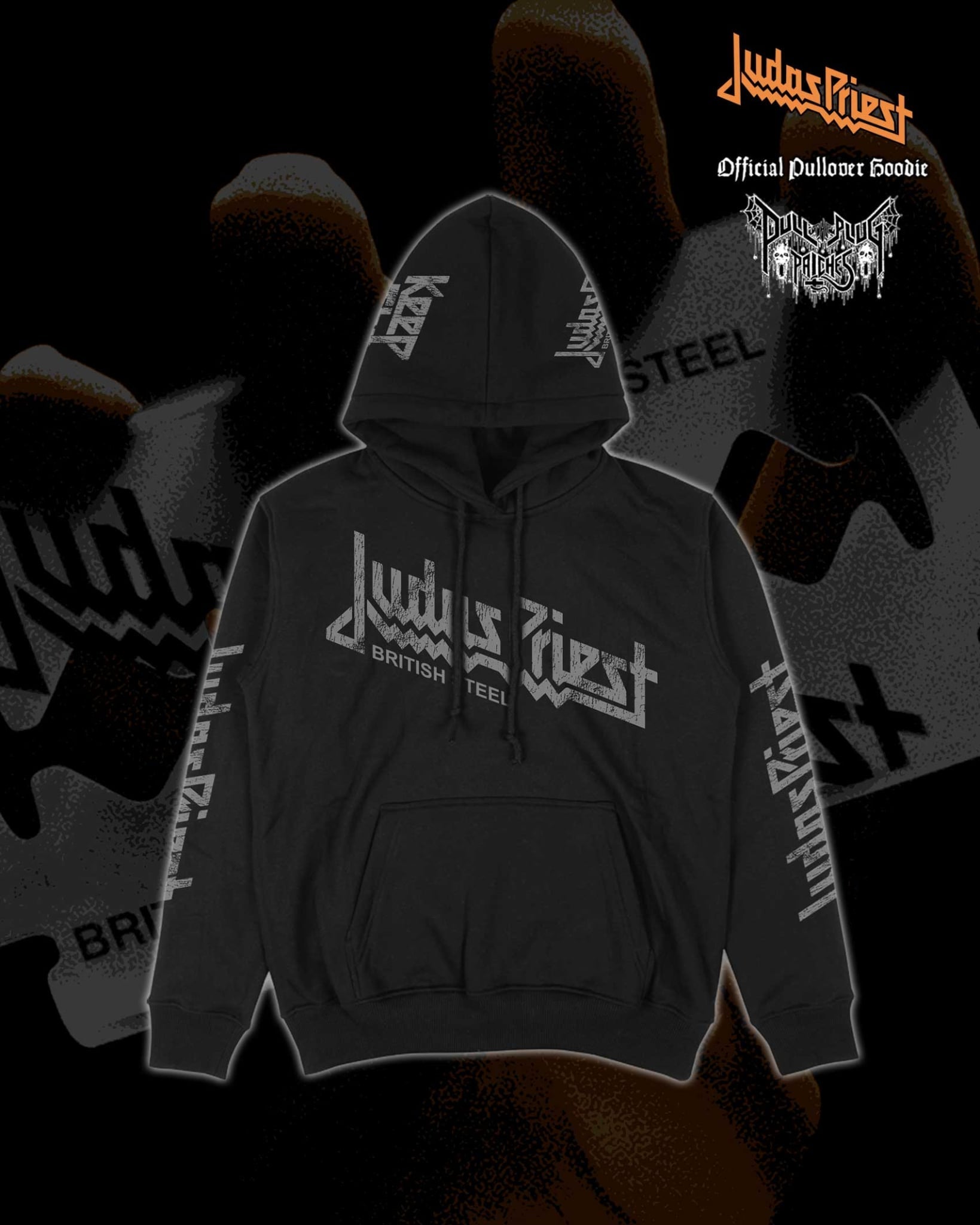 Judas Priest - British Steel - Deluxe Pullover Hoodie
