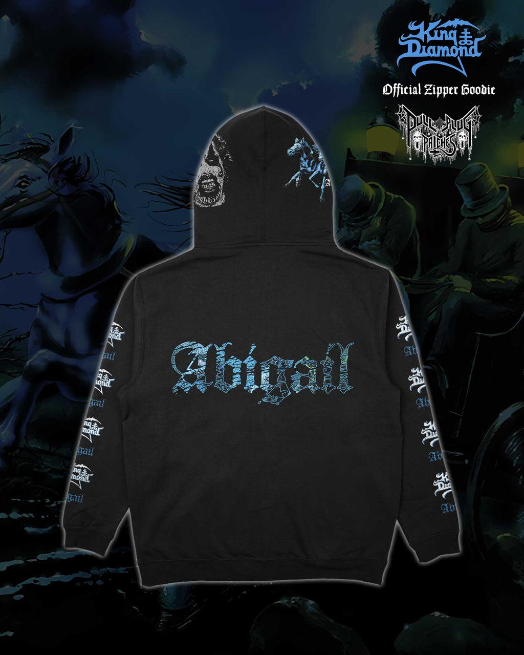 King Diamond - Abigail - Deluxe Zipper Hoodie